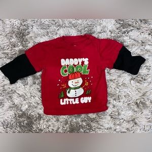 Boys’ Christmas Shirt Sz 12 months